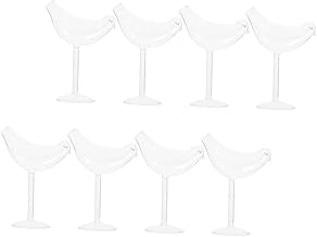 CIYODO 8 Pçs Copo De Passarinho Copo De Vinho Copo De Vinho Taça De Coquetel 8 Pçs Copos De Coquetel Transparentes Copos De Champanhe Copos De Bebida Transparentes Copo De Vinho De