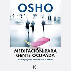 Diseño de la portada del título Meditaci&oacute;n para Gente Ocupada