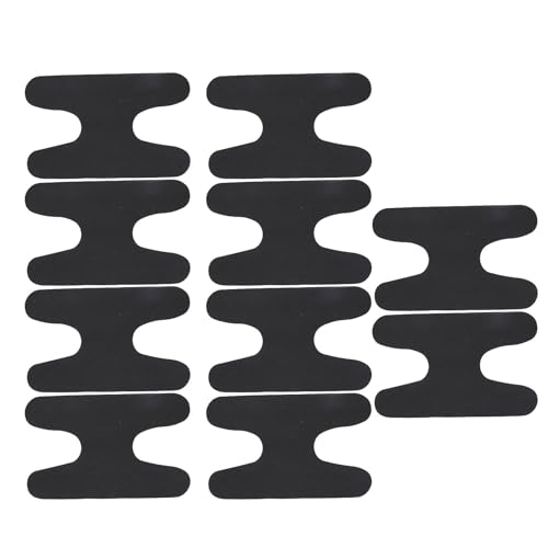 Buachois Snowboard Ski Boots Fitting Pads Ankle Wrap Pads Boot Inserts, H Shape Self Adhesive Foam Padding Protectors High Density EVA Material for Skiing Snowboarding