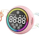 Generico Orologio Sveglia Digitale,Suono Forte Ricaricabile,Sveglie Con Altoparlante Per Camere Da - per Comodino Ufficio Cucina Casa Hotel Viaggio Dormitorio Adulti Bambini Ragazzi Anziani