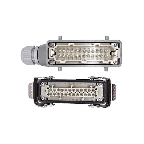 Connecteurs robustes HDC-HE-024 pour la maintenance des ateliers