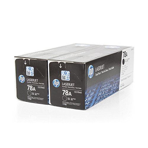 Cartouche HP 78A noir CE278AD simplifiant la gestion de vos impressions LaserJet Pro