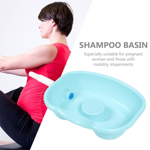 Bac à shampoing ergonomique en plastique pour lit et lavabo - 3