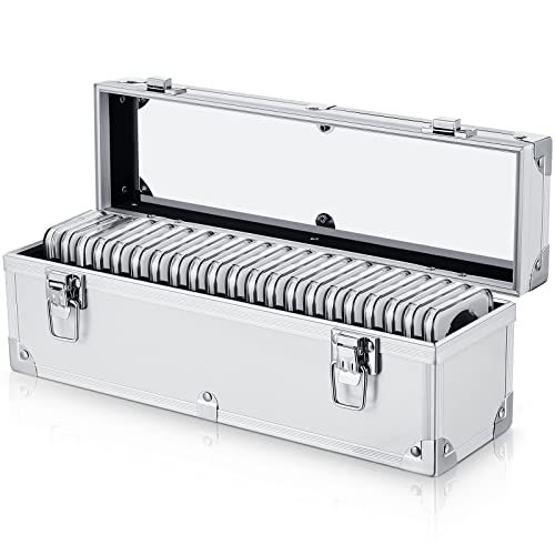 Funrous Aluminum Coin Storage Box for Collectors