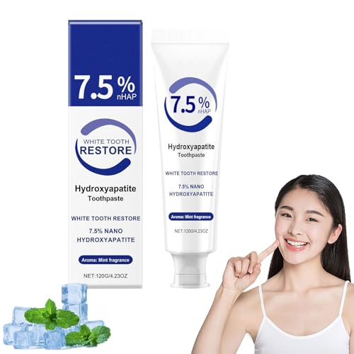 Hydroxylapatit Zahnpasta, Hydroxyapatite Toothpaste, Zahnpasta Hydroxylapatit, Schützt Den Zahnschmelz Und Sanfte Formel, Frischer Atem (1)