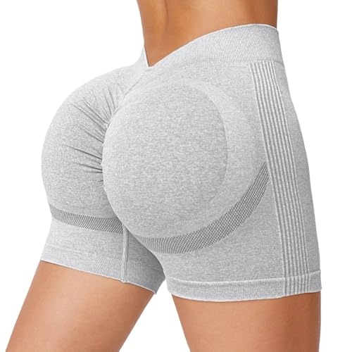 Pantalones de ciclismo para mujer, cintura alta, pantalones cortos para el abdomen, pantalones cortos de deporte, calzoncillos, pantalones cortos de deporte, entrenamiento de impacto, leggins