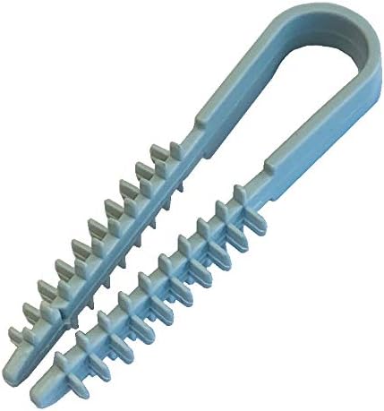 FLEXNOVA Schlaufendübel 100 Stück - Kabelbefestigung Für 5-10mm Durchmesser