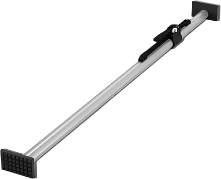 XPLKQXE Adjustable Ratcheting Cargo Bar, Steel Cargo Pickup Truck Bar, Adjustable Truck Bed Organizer, Non-SLI-p Truck Bed Divider for Enclosed Vans and Reefers130-168cm
