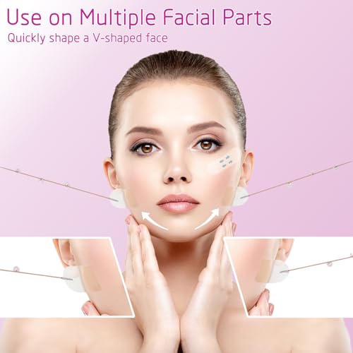 Face Lift Tape, Neck Tape Lifting Invisible, Face Lifting Tape With String, Facelift Tape for Face Invisible, Facelift and Necklift 2-In-1 Invisible Set for Makeup Anti Wrinkle Sagging Skin 140 Pcs