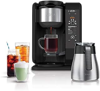 Ninja Hot and Cold Brewed System, Auto-iQ Tea and Coffee Maker with 6