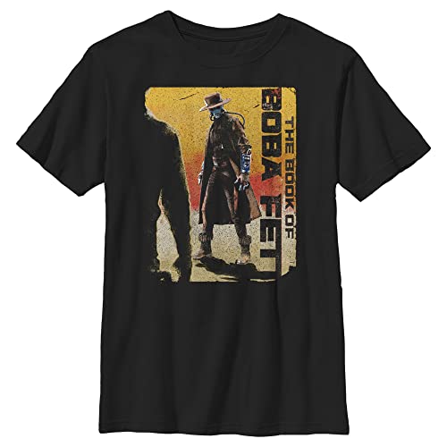 T-shirt Star Wars garçon Boba Fett imprimé manches courtes coton