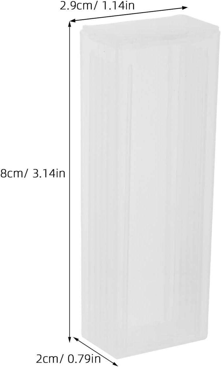 ULTECHNOVO 50pcs Plastic Slide Staining Jars with 5-slot Wide Slide Holders High Transparency Coplin Jars for Laboratory Use Suitable for Research Labs