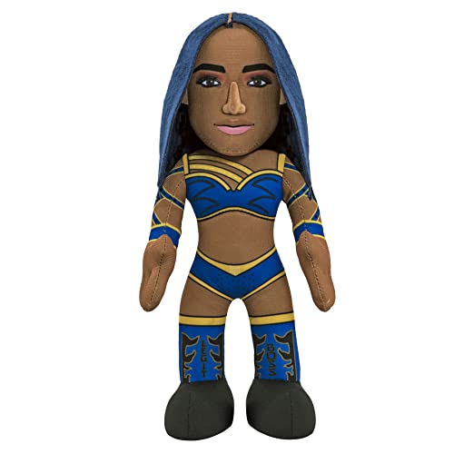 Bleacher Creatures WWE Diva Sasha Banks 10" Plush Figure- A Wrestling Diva for Play or Display