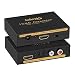 Produktbild 4K@30HZ HDMI Audio Extractor Splitter, avedio links HDMI mit HDMI Audio Converter + Optical Toslink SPDIF + RCA L/R Stereo Analog Audio, HDMI Audio Adapter für PS5, Chromecast, Fire Stick, Blu-Ray Player und mehr