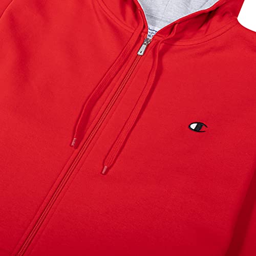 Sweat à capuche zippé Champion pour homme vêtement chaud grande taille confortable