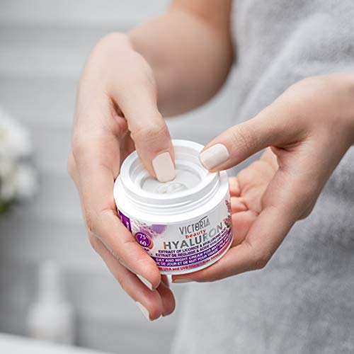 Hyaluron Anti-Wrinkle Cream With Licorice Extract - For Mature Skin (Age 60+) - Intensive Natural Cream For Day & Night With Uv Filters #TOP2