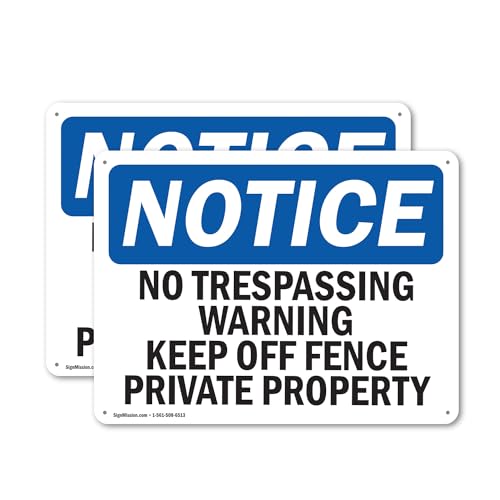 SIGNMISSION OS-2PACK-NS-P-710-L-14999