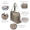 Baggallini Womens Carryall Laptop Tote