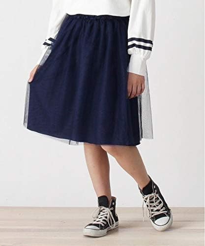 Amazon ハッシュアッシュ Hushush 110 160cm チュールスカート 16 160cm ネイビー 093 スカート 通販