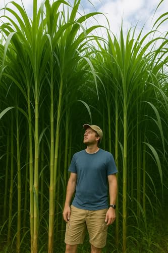 Skyscraper Grass for Privacy 10 Feet Tall 16 oz