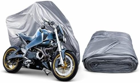 Capa de Cobrir Moto em Couro 100% Forrada Impermeável Anti-Uv Ant...