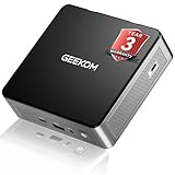 GEEKOM Air12 Mini PC with Intel Alder Lake N95, 16GB DDR5 512GB NVMe SSD Mini Desktop Computer, 4K Triple Display via HDMI 2.0+MiniDP 1.4+USB-C, SD Slot, WiFi 6, Gigabit LAN, VESA for Home&Office