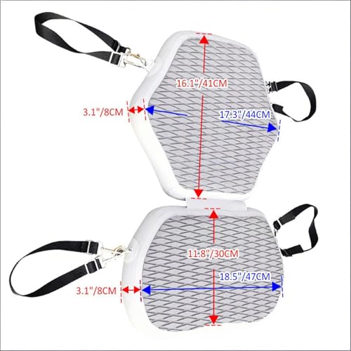 Siège de paddleboard confortable dossier kayak gonflable amovible