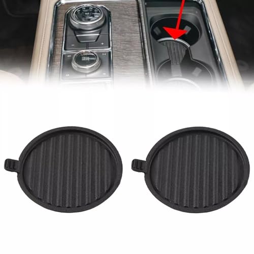 Insertos para portavasos de auto de silicona miniatura 2