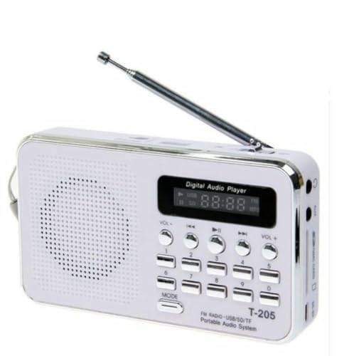 OnlineSikhStore Sikh Singh Kaur Gurbani Player Radio 1000 horas Paath Katha Kirtan 832 pistas (blanco)