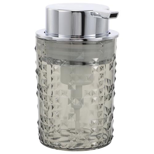 Healeved 起泡ソープディスペンサー 透明 ボトル 洗面所 台所用 空のリフィ