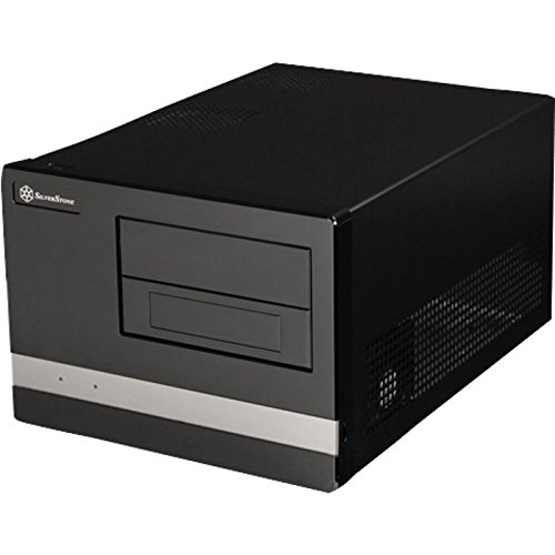 Boîtier PC Micro ATX SilverStone SST-SG02B-F noir pour gagner de la place sur votre bureau de travail
