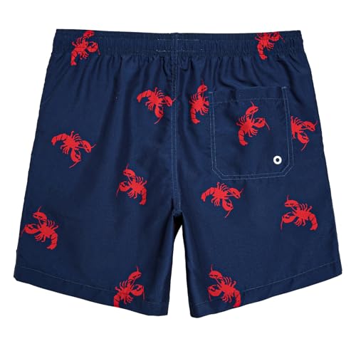 Image of maamgic Mens Slim Fit Swim Shorts Swim Trunks 7 inch Quick Dry Mens Bathing Suits with Mesh Lining