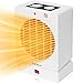 Aigostar Mini-Heizlüfter, sowohl zum Kühlen als auch zum Heizen, 1000w/2000w, Konstanttemperatursystem, Kippschutz, Überhitzungsschutz, 90°-Drehung