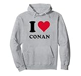 Photo Gallery amo conan felpa con cappuccio Photo Gallery amo conan felpa con cappuccio