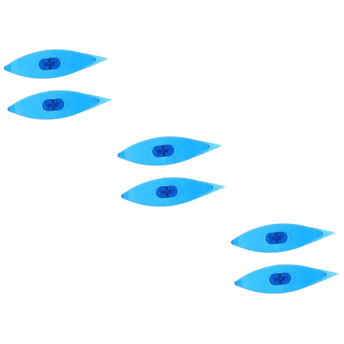 SEWACC 3sets Hand Art Shuttles Plastic Tatting Shuttles Set for Knitting Needles Craft 2pcs*3