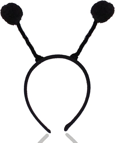 Diadema de antena de insectos, diadema de abeja, diadema de gusano, diadema de abejorro para niños, adultos y niñas, para Halloween, disfraz de