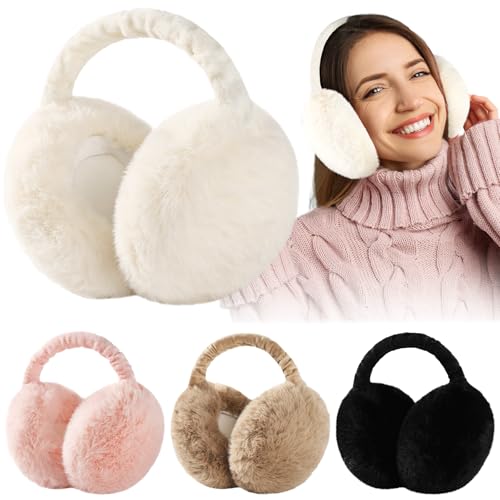 Nimalpal Ear Muffs for Winter Women - Adjustable Earmuffs for Women Winter Foldable - Thumbnail 7