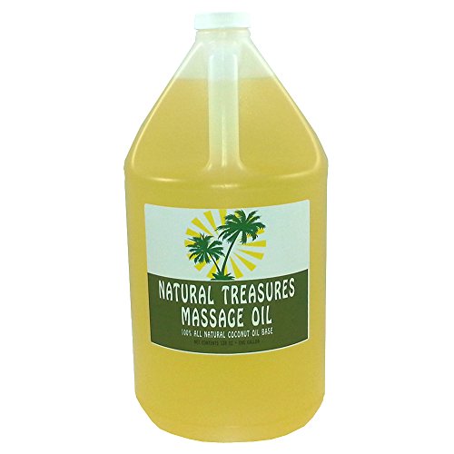 One Gallon Organic Gluten Free Massage Oil Coconut. Oil Base