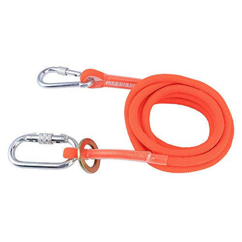 Safety Harness Rope 12mm Fall Arrest Lanyard Lightweight Wear Resistant Work Positioning Height Protection for Construction Industrial Use