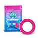 FixTape Nastro Sensore Traspirante ad Anello per Freestyle Libre 1 & 2 I Cerotto Autoadesivo con Foro Rotondo per Sensore Glucosio I Delicato sulla Pelle e Impermeabile I 7 pezzi (Rosa)