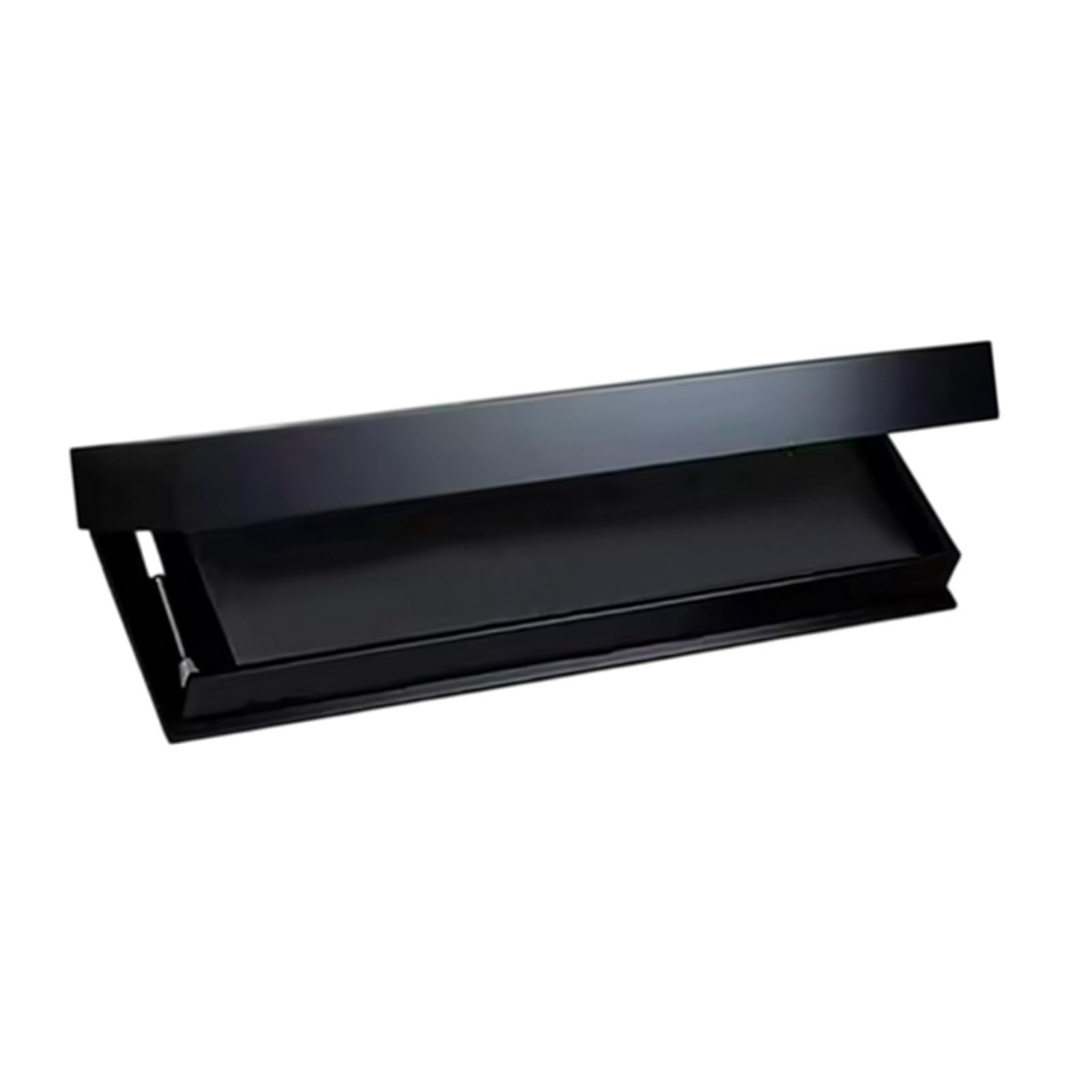 Mensola sospesa da parete con cassetto nascosto, per camera da letto e ufficio, design elegante per una conservazione efficiente