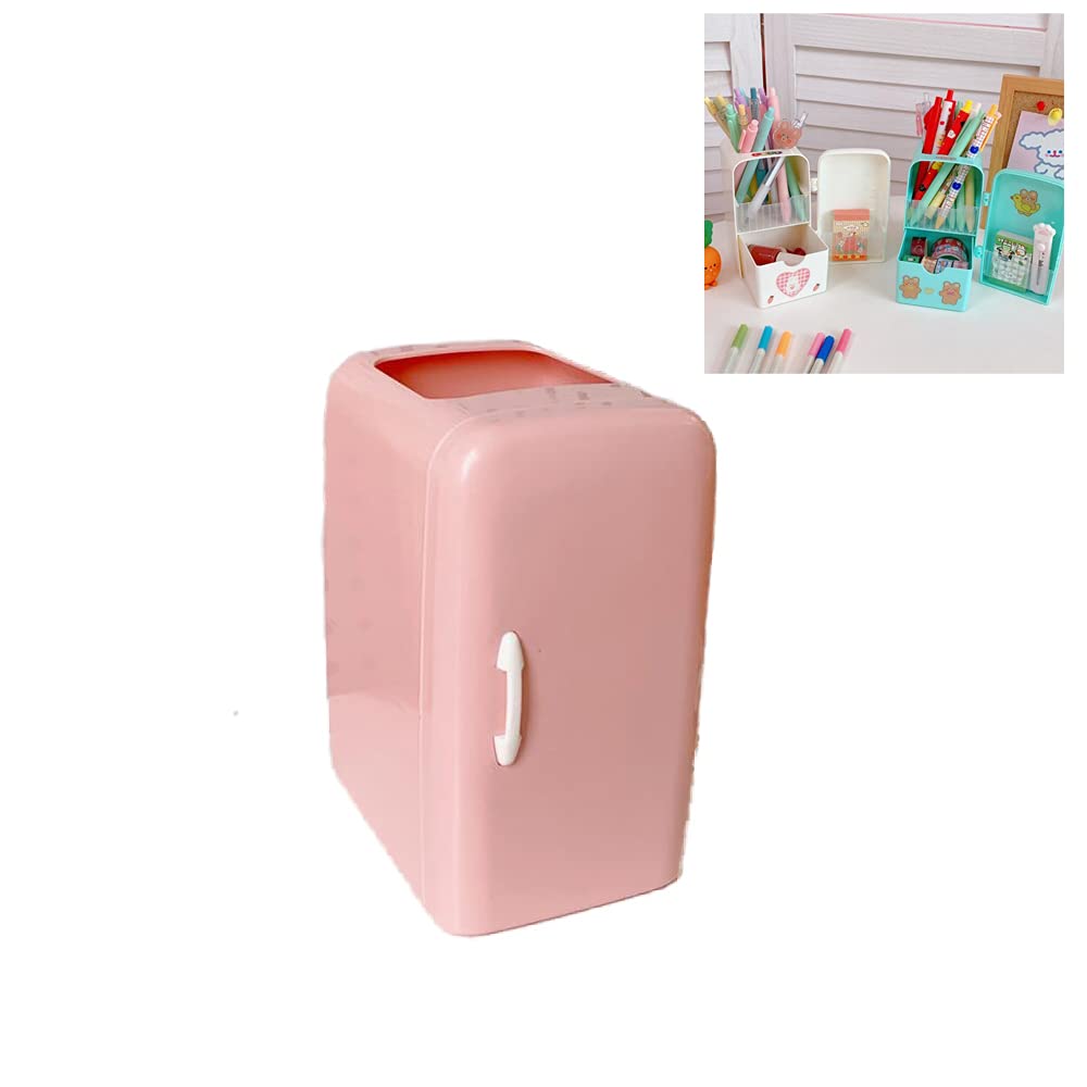 Amazon.co.jp: ペン立て ペンスタンド 面白い 冷蔵庫型 取り外し可能な