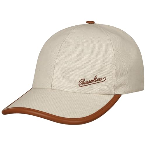 Casquette Borsalino en coton et lin : l'élégance italienne pour l'été
