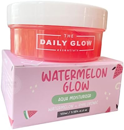 The Daily Glow Essentials Watermelon Glow Aqua Moisturizer - Watermelon & Hyaluronic 100ml/3.38 oz