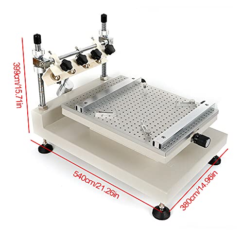 Manual Screen Printing Table Stencil Printer High Precision Solder Paste Printer for SMT Stencil Machine