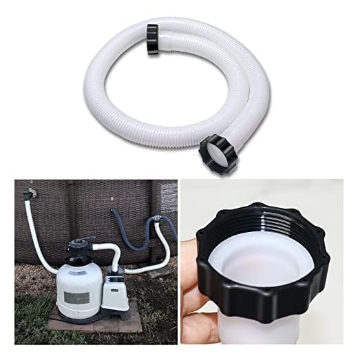 1.5"Diameter Pool Pump Replacement Hose - 59" Long Accessory Pool Hoses for Filter Pumps Sand Pump & Saltwater Systems（1pcs）