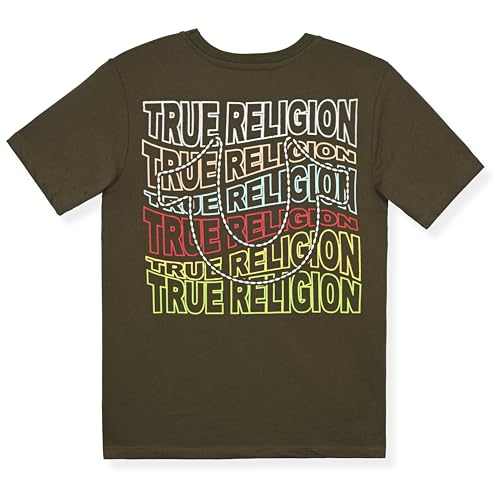 Image of True Religion Boys Short Sets for Kids | Boys Jean Shorts and Tee Shirt Clothing Set