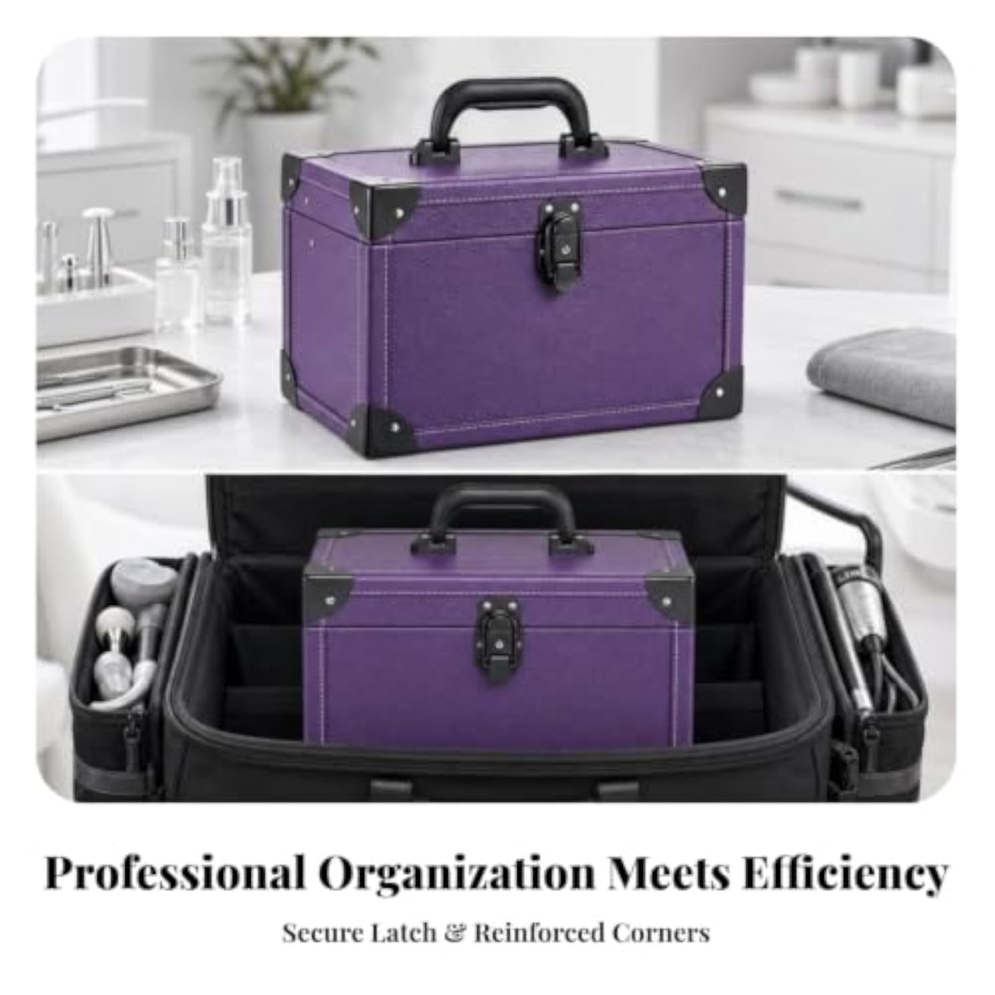 Professional Beauty Case with Compartments