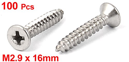 Tornillos autorroscantes Phillips 2.9 x 15 mm, pack 100 miniatura 2