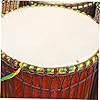 HEMOTON 4pcs Drum Covers Leather African Drum Replacement Accessories Percussion Parts #2